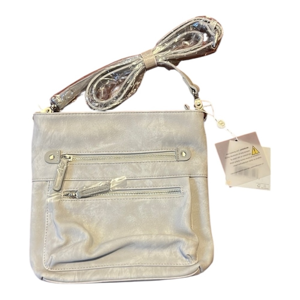 SHIRALEAH Pebble Vegan Leather Brooklyn Mini Crossbody NWT
